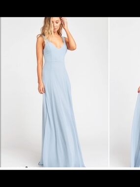 Show Me Your Mumu Jenn Dress, Steel blue